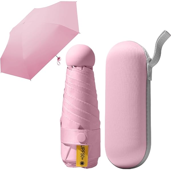 Sombrilla Mini Estuche Para Bolso