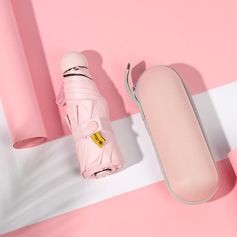 Sombrilla Mini Estuche Para Bolso